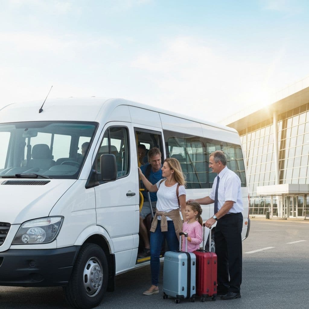 Kostenloser Shuttle-Service zum Terminal am Leipzig/Halle Airport (LEJ)